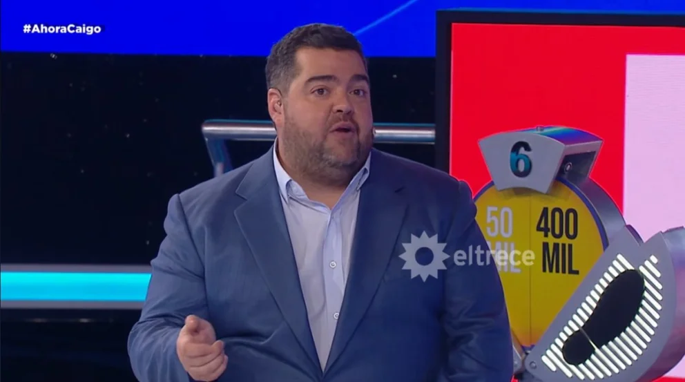 Darío Barassi se dio cuenta de que metió la pata y le pidió disculpas a un participante de Ahora Caigo: “Fue pésimo”