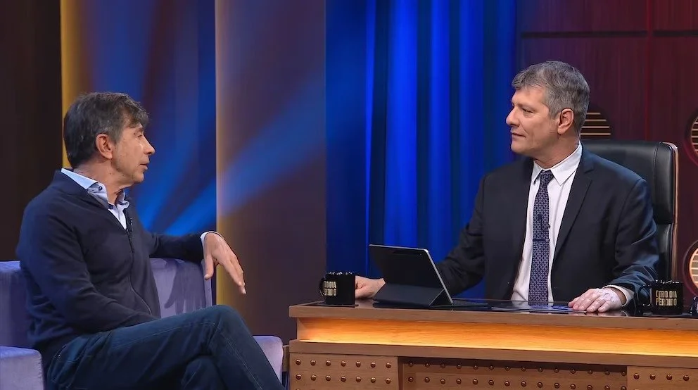 “Y me debés dos años”: el divertido reencuentro retro entre Nicolás Repetto y Mario Pergolini