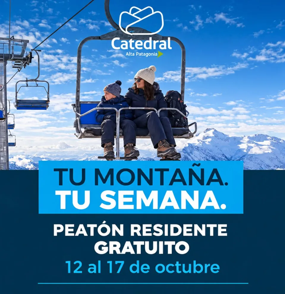 Semana peatón residente gratuita: Catedral invita a los vecinos a disfrutar la montaña