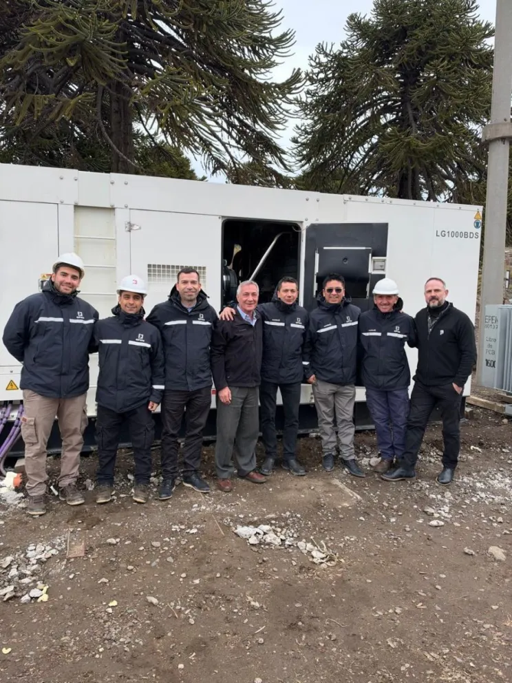 Avanzan obras de reserva fría para fortalecer el abastecimiento eléctrico en Caviahue-Copahue, Aluminé y Loncopué Avanzan obras de reserva fría para fortalecer el abastecimiento eléctrico en Caviahue-Copahue, Aluminé y Loncopué
