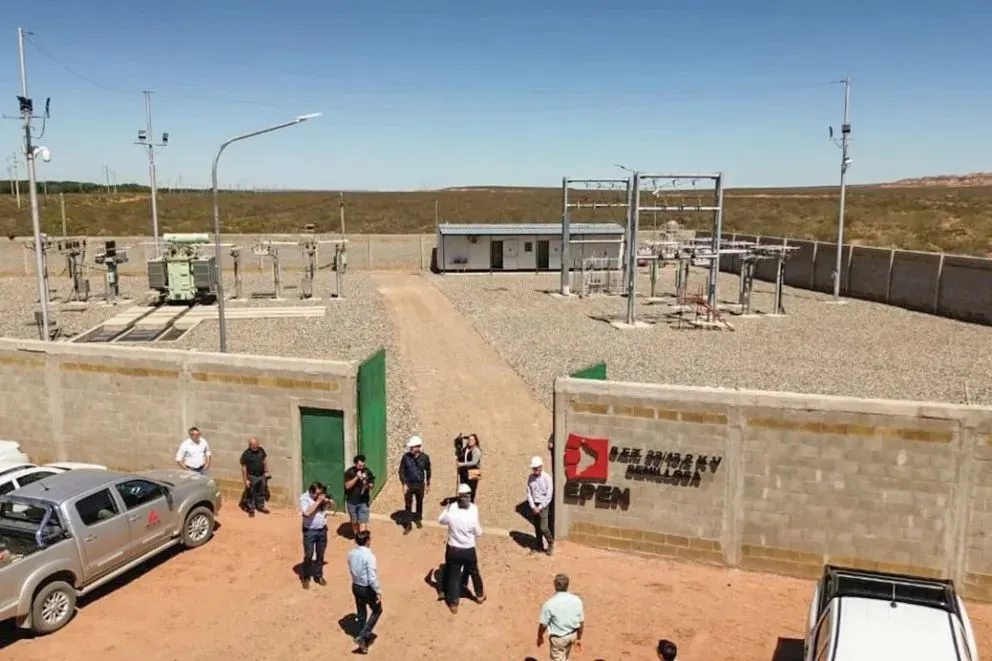 El EPEN avanza con obras eléctricas para ampliar el servicio en localidades de Neuquén