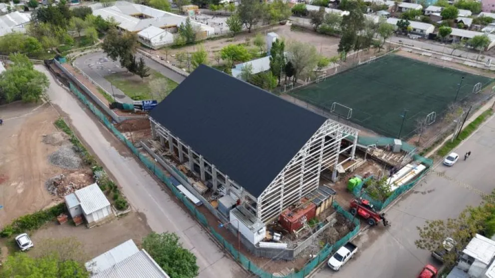 El SAF de Melipal estará terminado en febrero y sumará un nuevo espacio deportivo en Neuquén