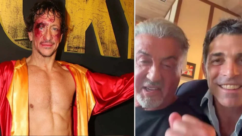 Nico Vázquez cumplió el sueño de su vida: la inesperada videollamada con Sylvester Stallone