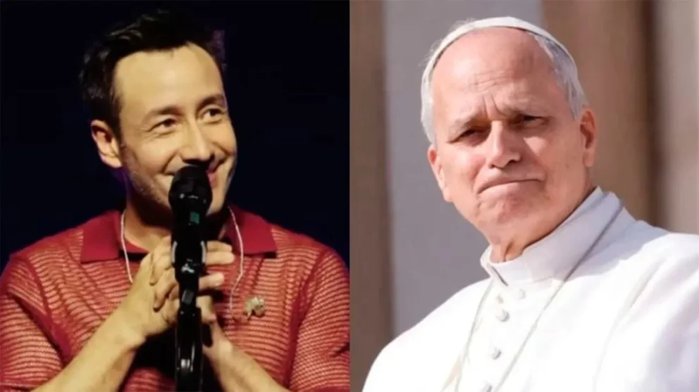 Luciano Pereyra confirmó en uno de sus shows que le cantará al papa León XIV en Luján