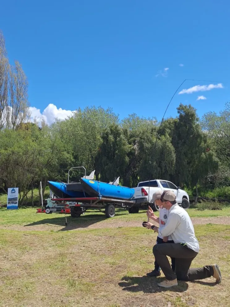 Expo Dina: Dina Huapi apuesta a la pesca deportiva como atractivo turístico