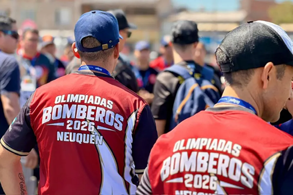 Neuquén reúne a bomberos de la región y de países vecinos en las Olimpíadas 2026