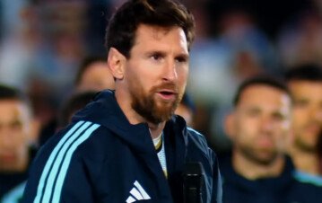 Qué pasó con Thiago Messi en plena despedida de Messi en la Selección Argentina y por qué sufrió un fuerte ataque de llanto