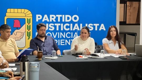 El PJ correntino ratificó la expulsión de Camau Espinola y rechazó el ajuste de Milei