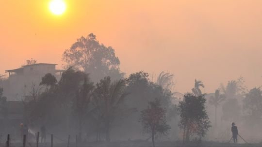 Los incendios en Indonesia avanzan sin control: destruyen miles de hectáreas y afectan a varias ciudades