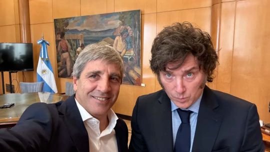 Javier Milei salió a respaldar a Luis Caputo antes de una reunión clave con el FMI en Tailandia