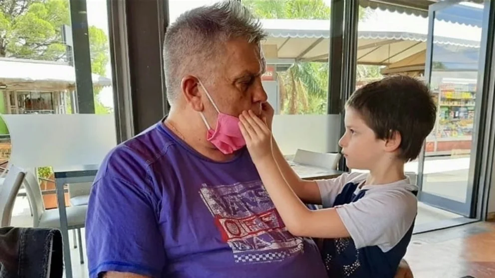 Luis Ventura y Fabiana Liuzzi mostraron cómo está su hijo Antonio tras su reciente internación