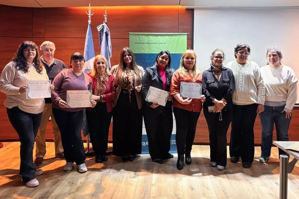 Certificaron a 83 profesionales neuquinos en cuidado perinatal
