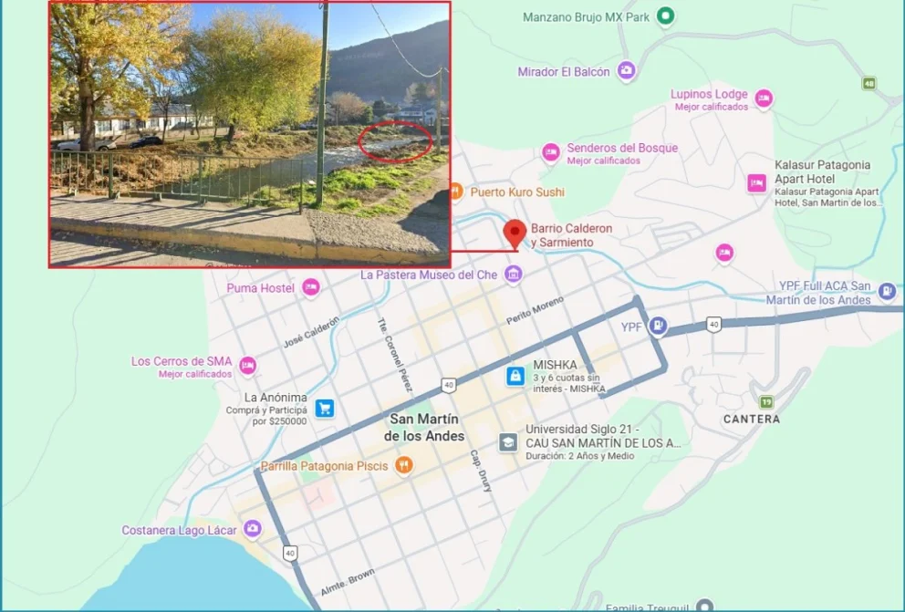 Investigan cómo murió ahogada una mujer en San Martín de los Andes