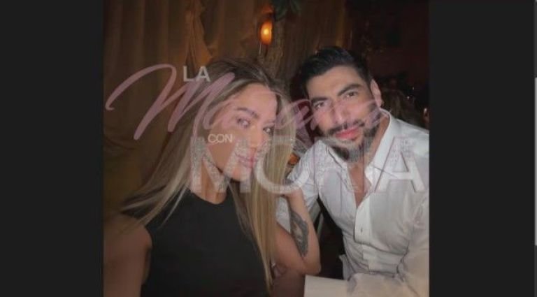 Desde España, Facundo Moyano le mandó una foto a Moria Casán con Candela Arizaga